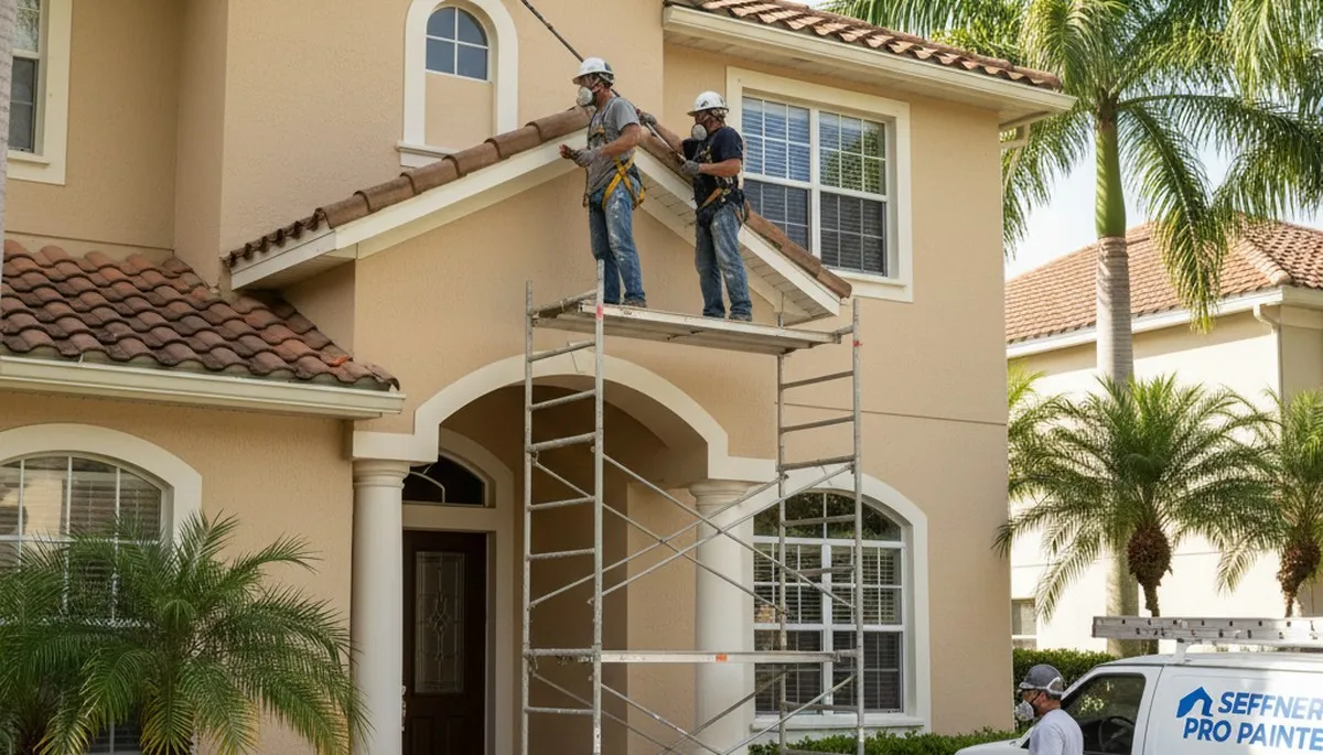Painting contractor in Brandon, FL providing professional interior and exterior painting services