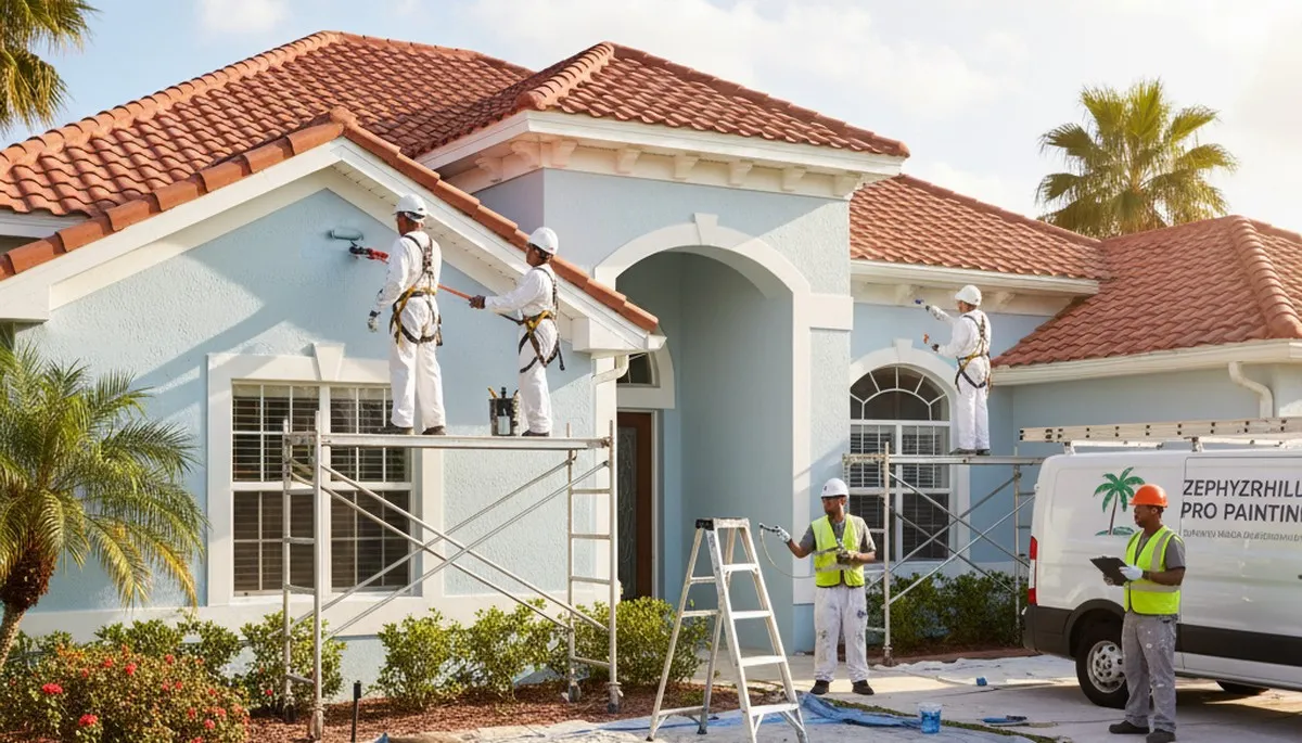 Painting services in Brandon, FL for residential and commercial properties